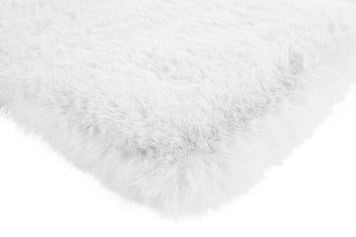 Hochflorteppich Weiß Rabbit 180x280 cm - Weiß, Trend, Textil (180/280cm) - Kayoom