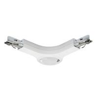 Schienensystem Urail L-Verbinder 95486 Weiß - Weiß, Design, Metall (14,1/2,7/14,1cm) - Paulmann