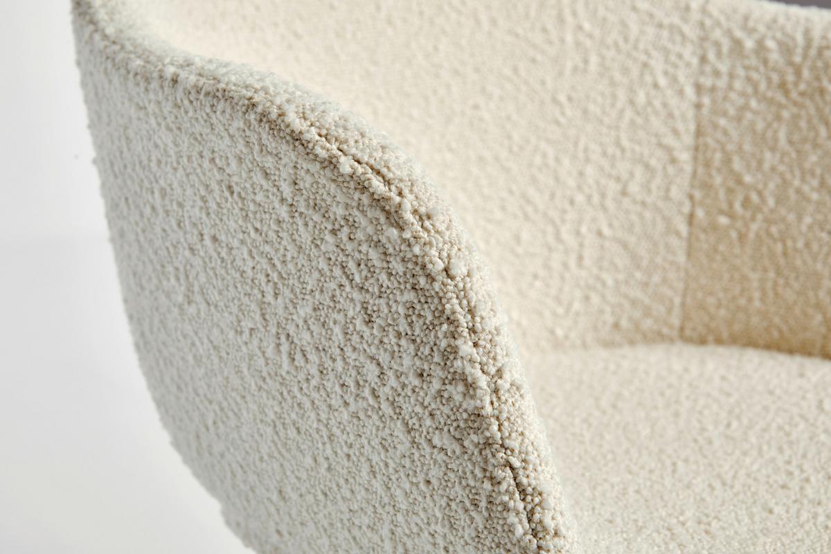 Drehstuhl Shell Worx - Goldfarben, MODERN, Kunststoff/Textil (56,5/59/78-87cm) - Livetastic