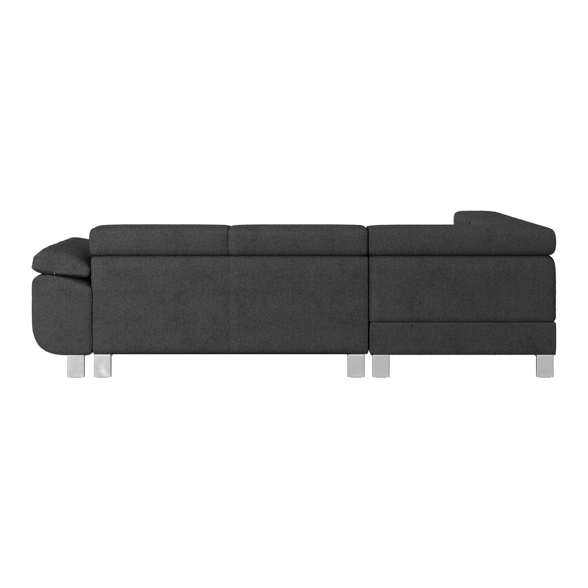 Sarokgarnitúra Savona - grafitszürke/kékesszürke, Modern, textil (230/270cm) - Ondega