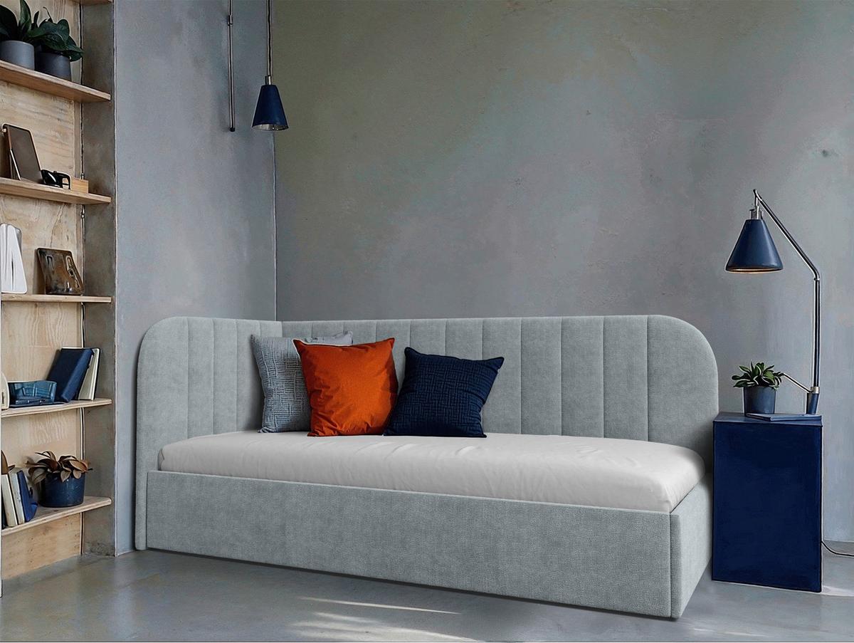 Polsterbett Millow Links Minttürkis Lf: 90x200 Cm - Schwarz/Minttürkis, MODERN, Holz/Holzwerkstoff (90/200cm) - MID.YOU