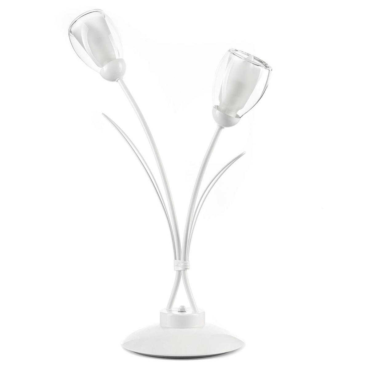 Tischleuchte Weiß L: 42 cm - Basics (42/30/60cm)