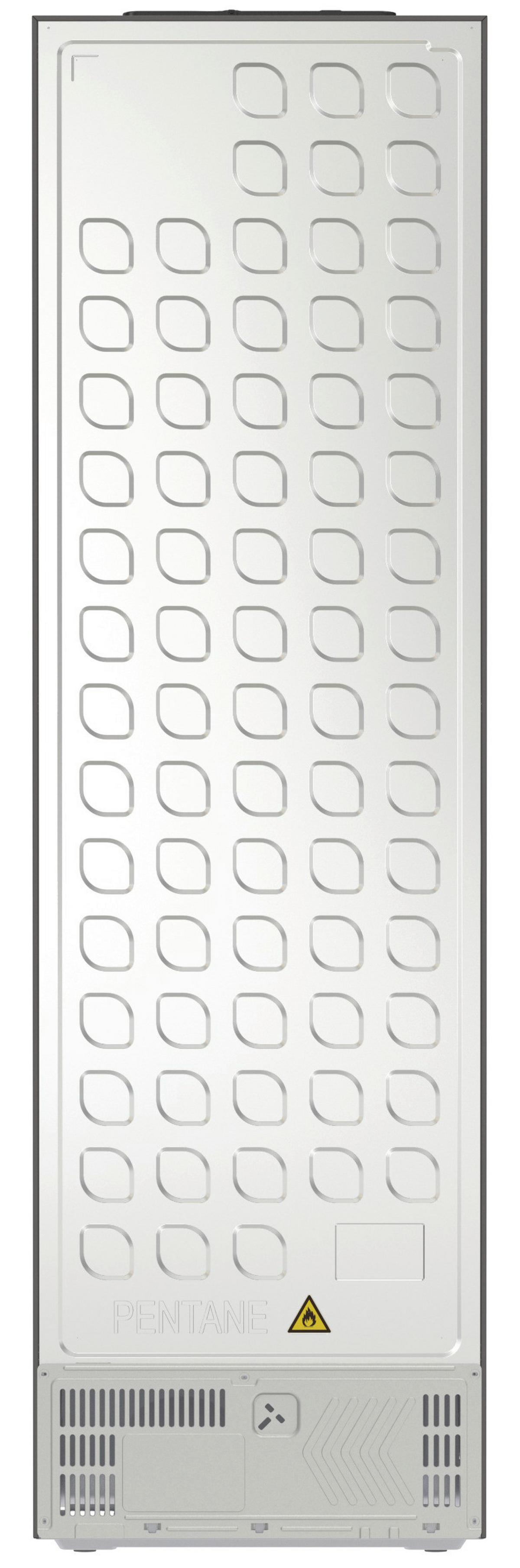 Kühl-gefrier-kombination Nrb620c61x4wfe, Eekl: C - Edelstahlfarben, Basics, Glas/Kunststoff (59,5/203/65,8cm) - Gorenje