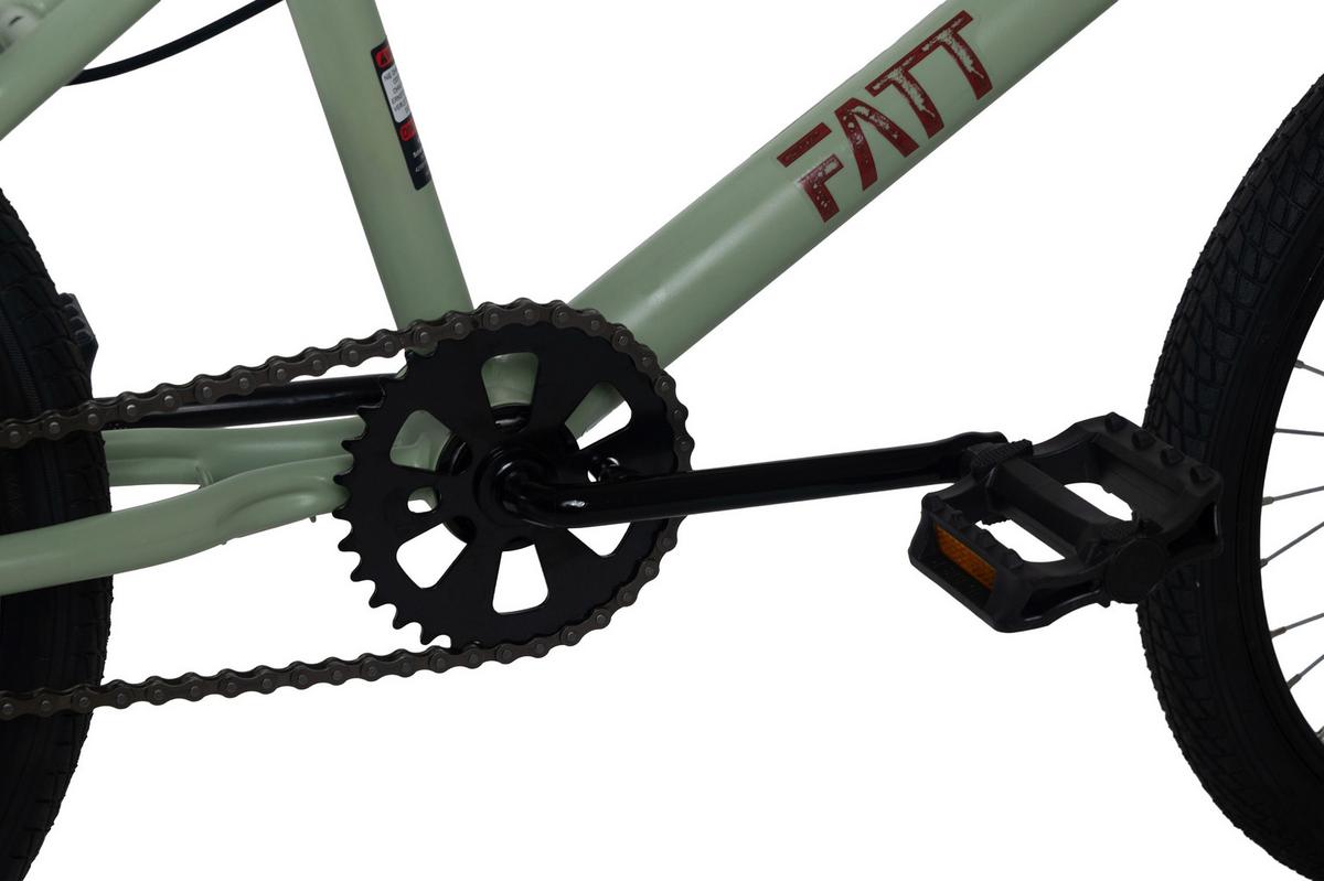 BMX Freestyle 20'' FATT Grün - Grün, LIFESTYLE, Metall (25kg)