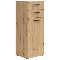 KOMODA MULTISTAURAUM - černá/antracitová, Moderní, kompozitní dřevo/plast (45/115/40cm)