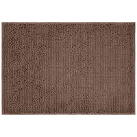 Fürdőszobaszőnyeg Liliane Kb. 60/90cm - taupe, Konventionell, műanyag (60/90cm) - Ondega