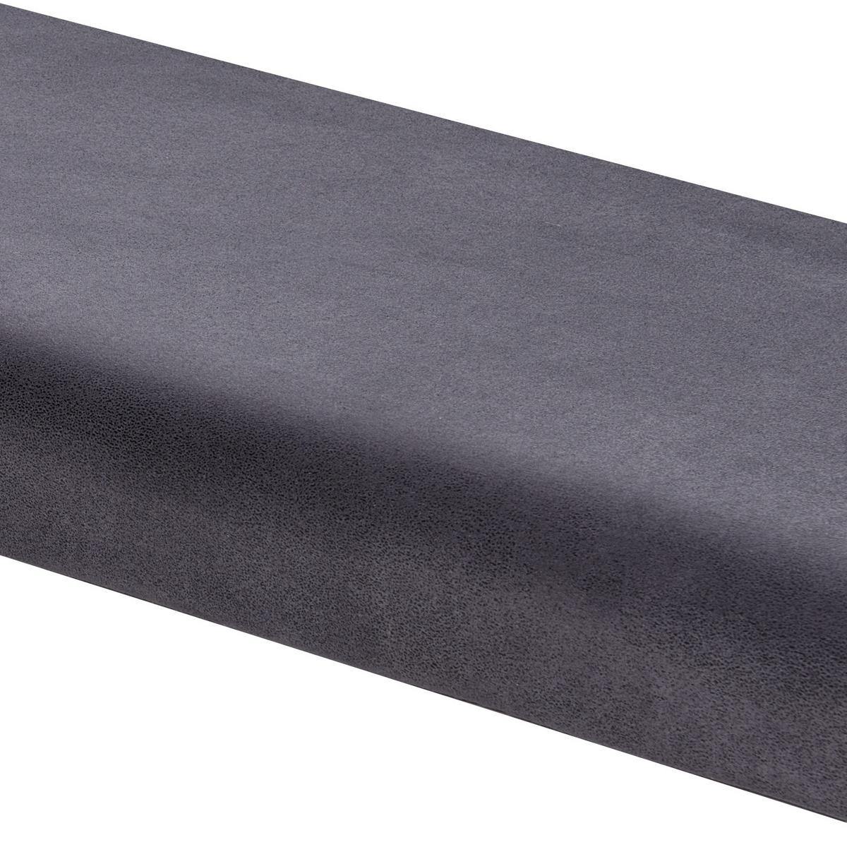 Sitzkissen Orleans Grau 137x38,5 cm, Webstoff - Grau, MODERN, Textil (137/7/38,5cm)