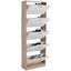 Schuhschrank Da15 - Eichefarben, MODERN, Holzwerkstoff (58/170/18cm) Schuhschrank Da15 - Eichefarben, MODERN, Holzwerkstoff (58/170/18cm)