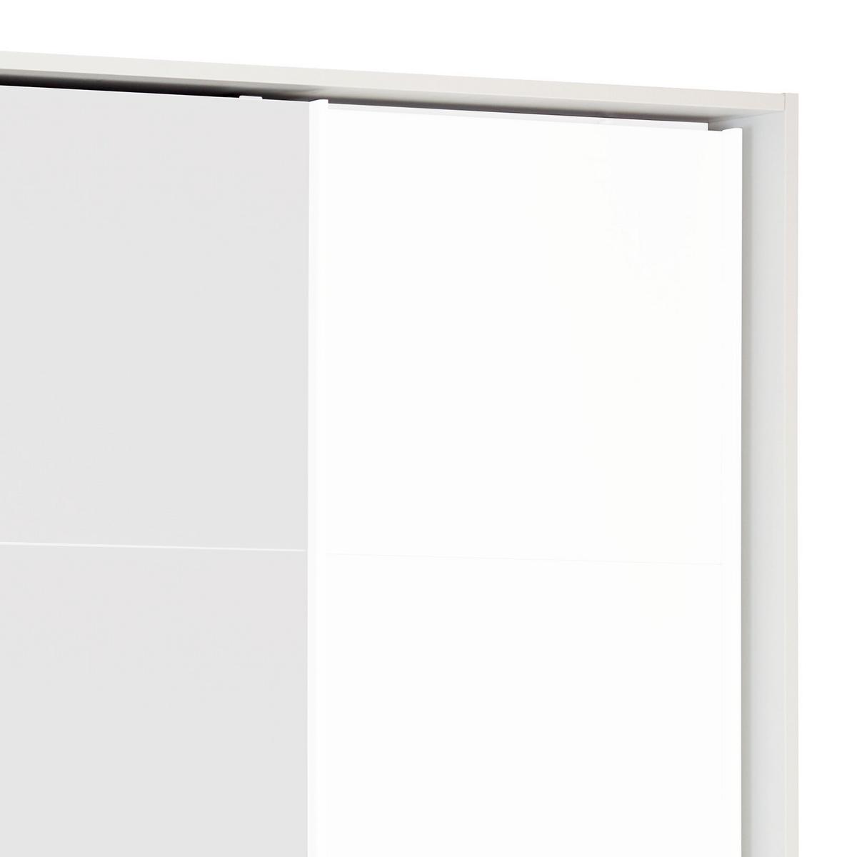 Passepartout-Rahmen Bensheim Weiß für B: 368 cm - Weiß, KONVENTIONELL, Holzwerkstoff (368/233/64cm) - James Wood