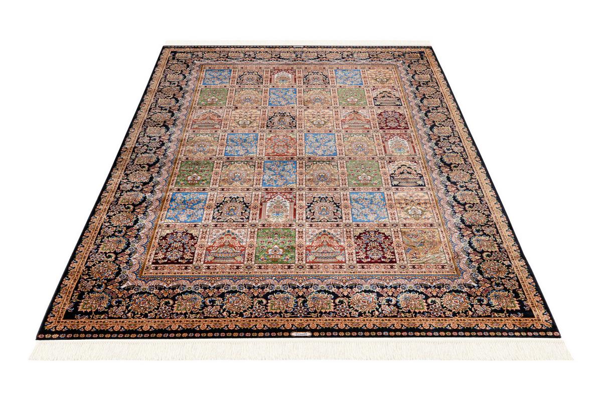 Webteppich My Babylon Of Obsession - Blau/Hellbraun, Design, Textil (80/150cm) - Obsession