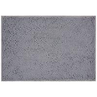 Badematte Liliane - Hellgrau, KONVENTIONELL, Kunststoff (60/90cm) - Ondega