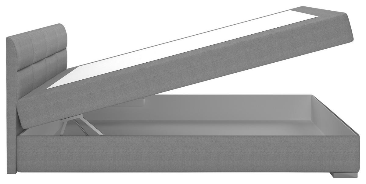 Kárpitozott Ágy Grand 140/200 Cm - Basics, faalapú anyag (140/200cm)