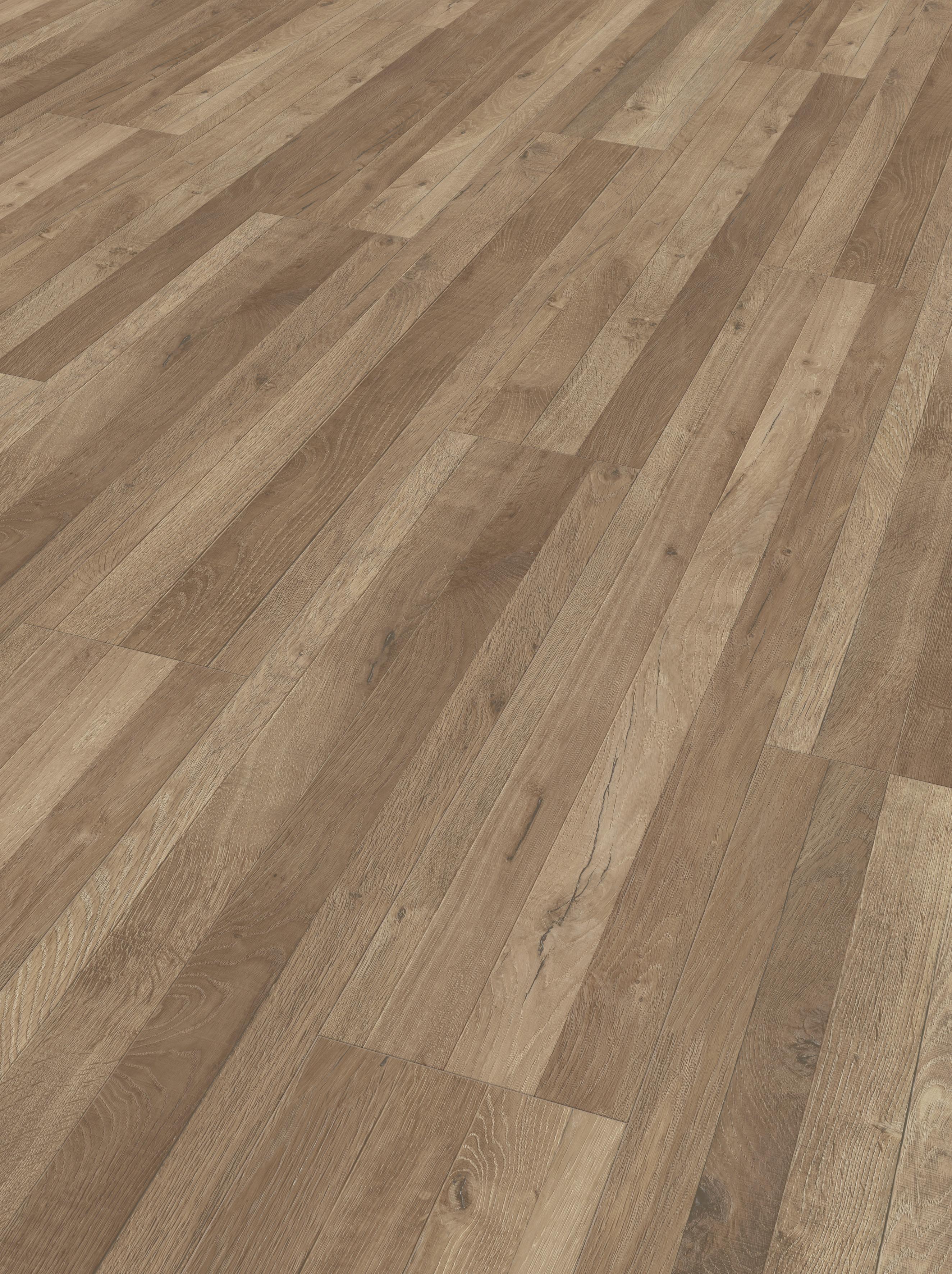 DESIGNBODEN HDF EICHE LINEA - Eichefarben, Basics, Holzwerkstoff/Kunststoff (128,5/19,4/0,8cm) - Parador