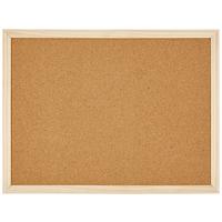Üzenőtábla Parafa - natúr/feketefenyő, Basics, karton/fa (30/40cm) - Homezone