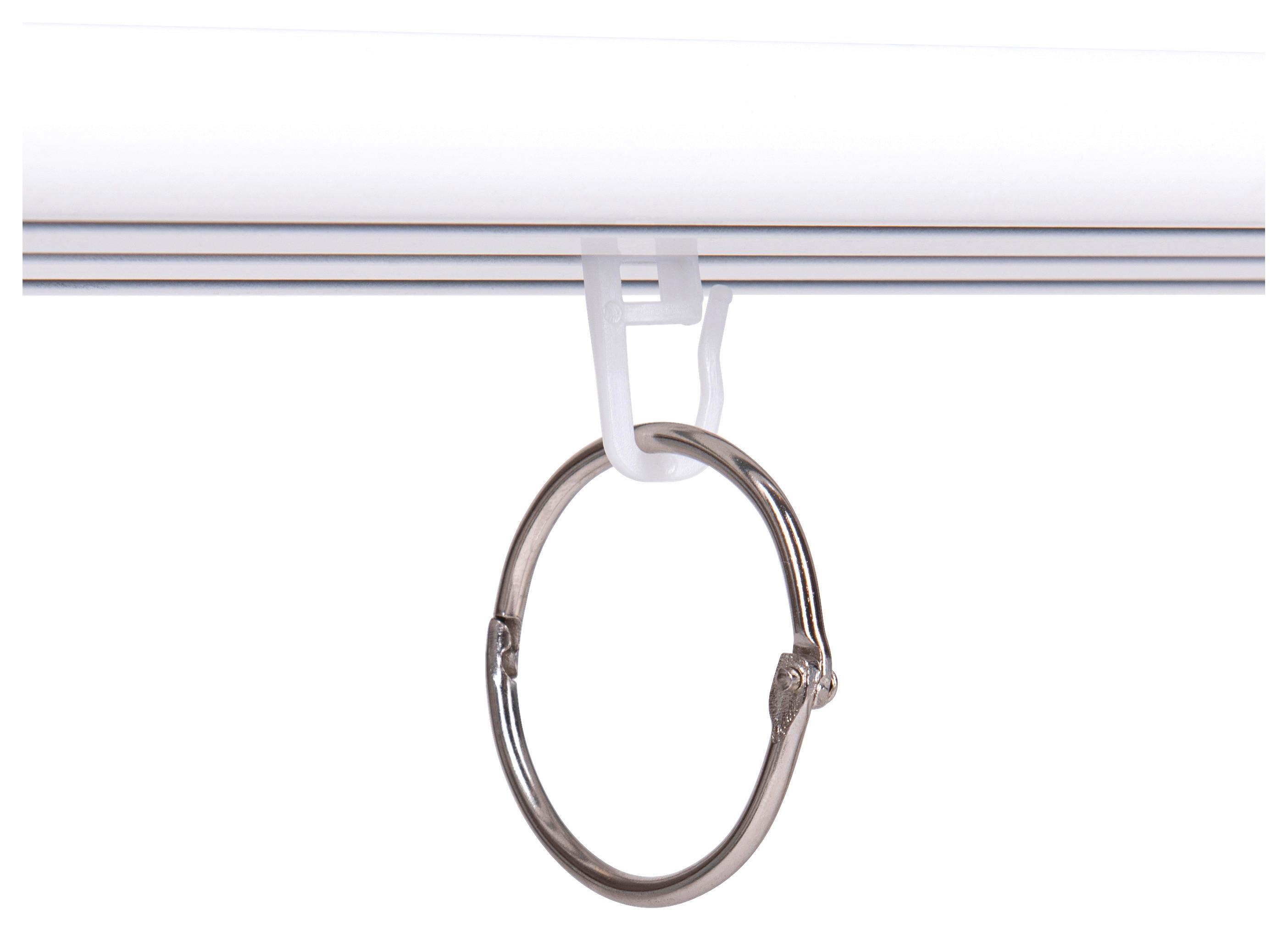 PRÍSLUŠENSTVO KU KOĽAJNICIAM GABI - biela/chrómová, kov/plast (4cm) - Modern Living