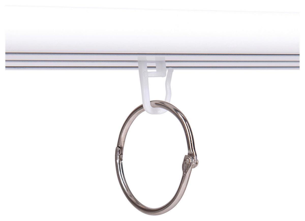 PRÍSLUŠENSTVO KU KOĽAJNICIAM GABI - biela/chrómová, kov/plast (4cm) - Modern Living