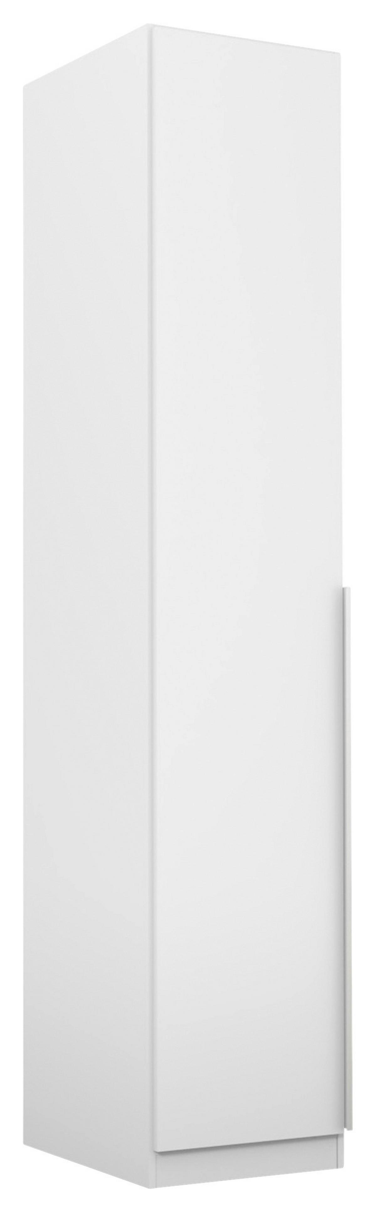 Drehtürenschrank 47cm Alabama, Weiß - Weiß, MODERN, Holzwerkstoff (47/229/54cm) - Rauch Möbel