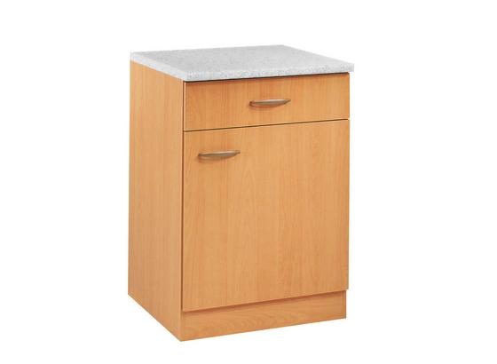 Küchenunterschrank Nano B: 60 cm Buche Dekor - Buchefarben, MODERN, Holzwerkstoff (60/85/57cm) Küchenunterschrank Nano B: 60 cm Buche Dekor - Buchefarben, MODERN, Holzwerkstoff (60/85/57cm)