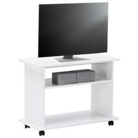 TV-Lowboard Mx 182 B: 80 cm Weiß - Weiß, MODERN, Holzwerkstoff (80/60,1/38cm)
