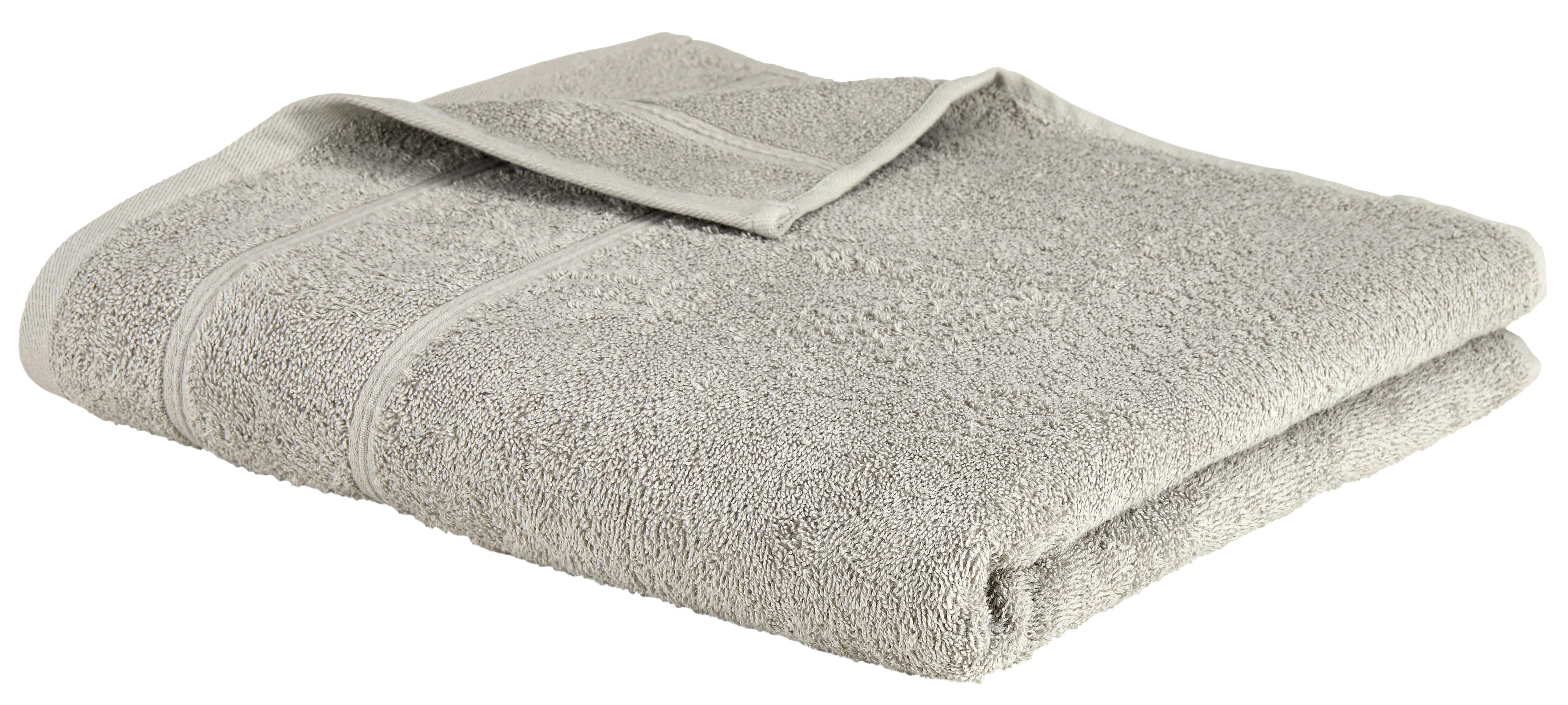 OSUŠKA DO SPRCHY Melanie, 70/140cm, světle šedá - světle šedá, textil (70/140cm) - Modern Living