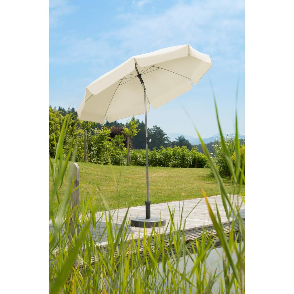 Sonnenschirm Locarno Bht: 200x220x200 Cm Naturfarben