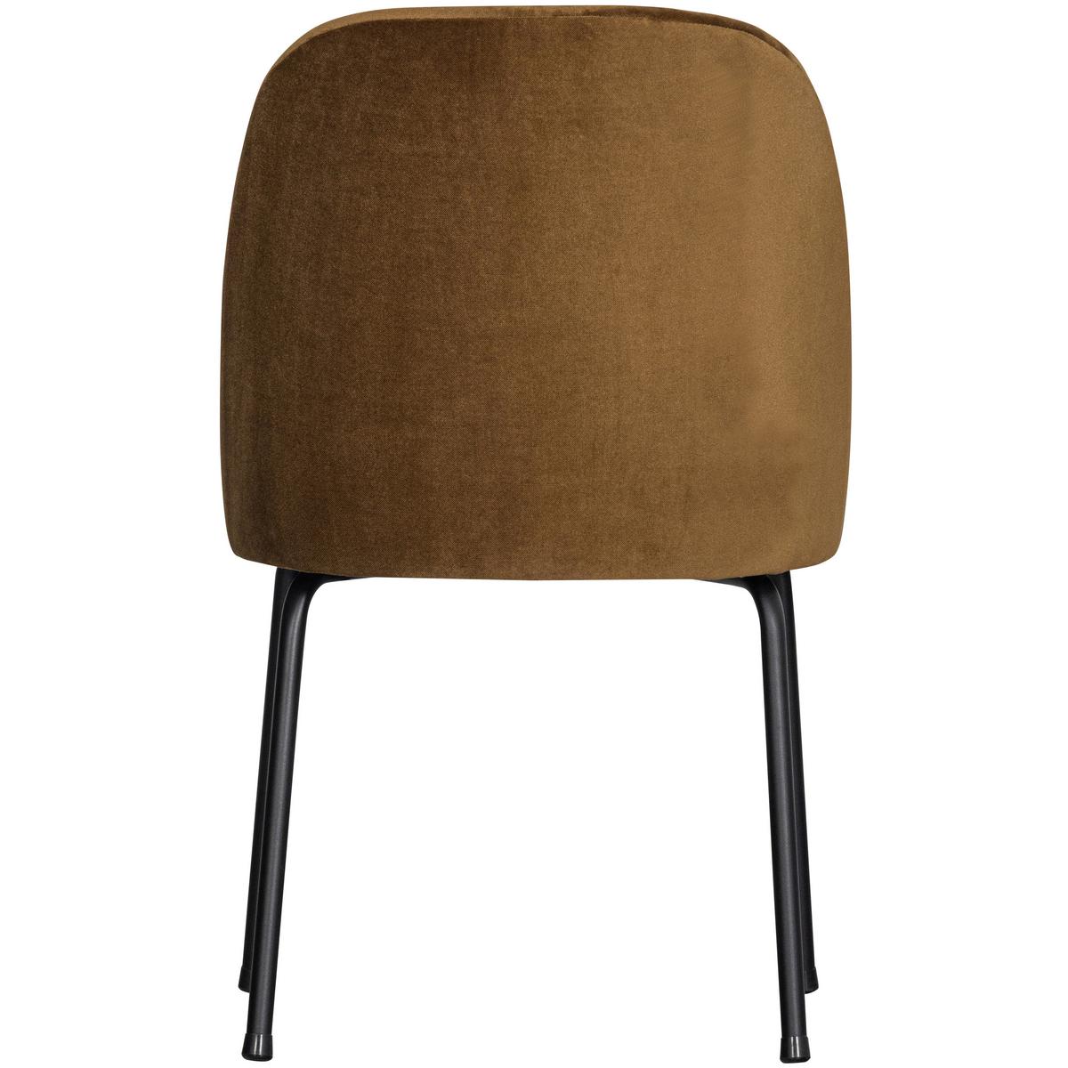 Stuhl-Set Vogue Gelb B:  50cm - Gelb/Schwarz, MODERN, Textil/Metall (50/83/57cm) - Livetastic