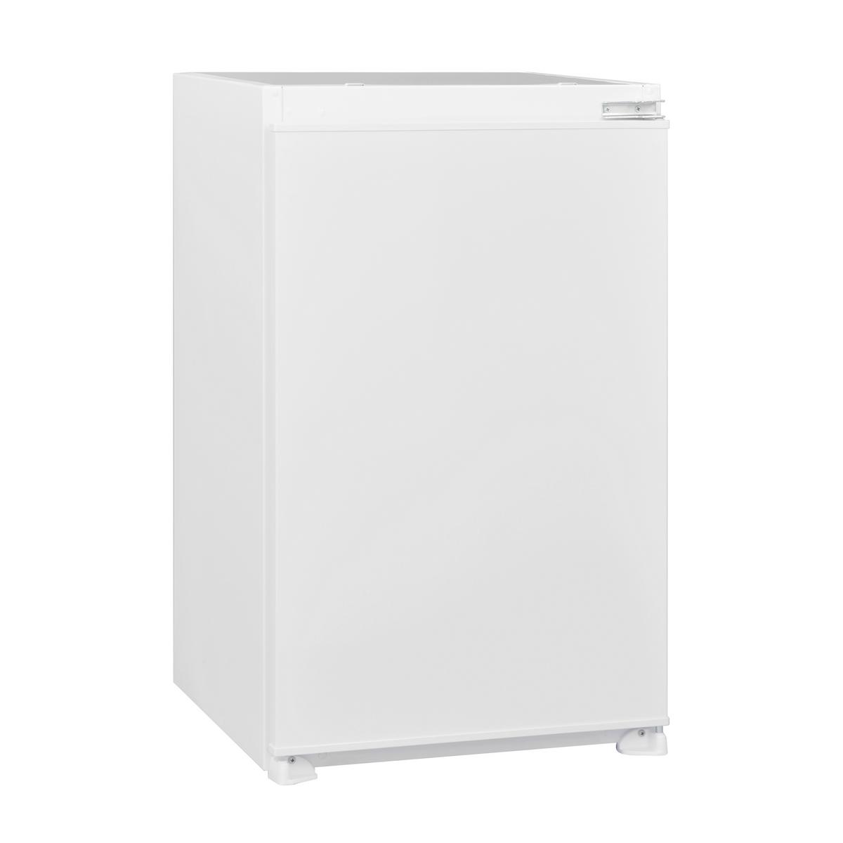 KÜHLSCHRANK Respekta Karlsson Weiß B: 54cm - Weiß, Basics, Glas/Metall (54/87,5/54,5cm) - Respekta