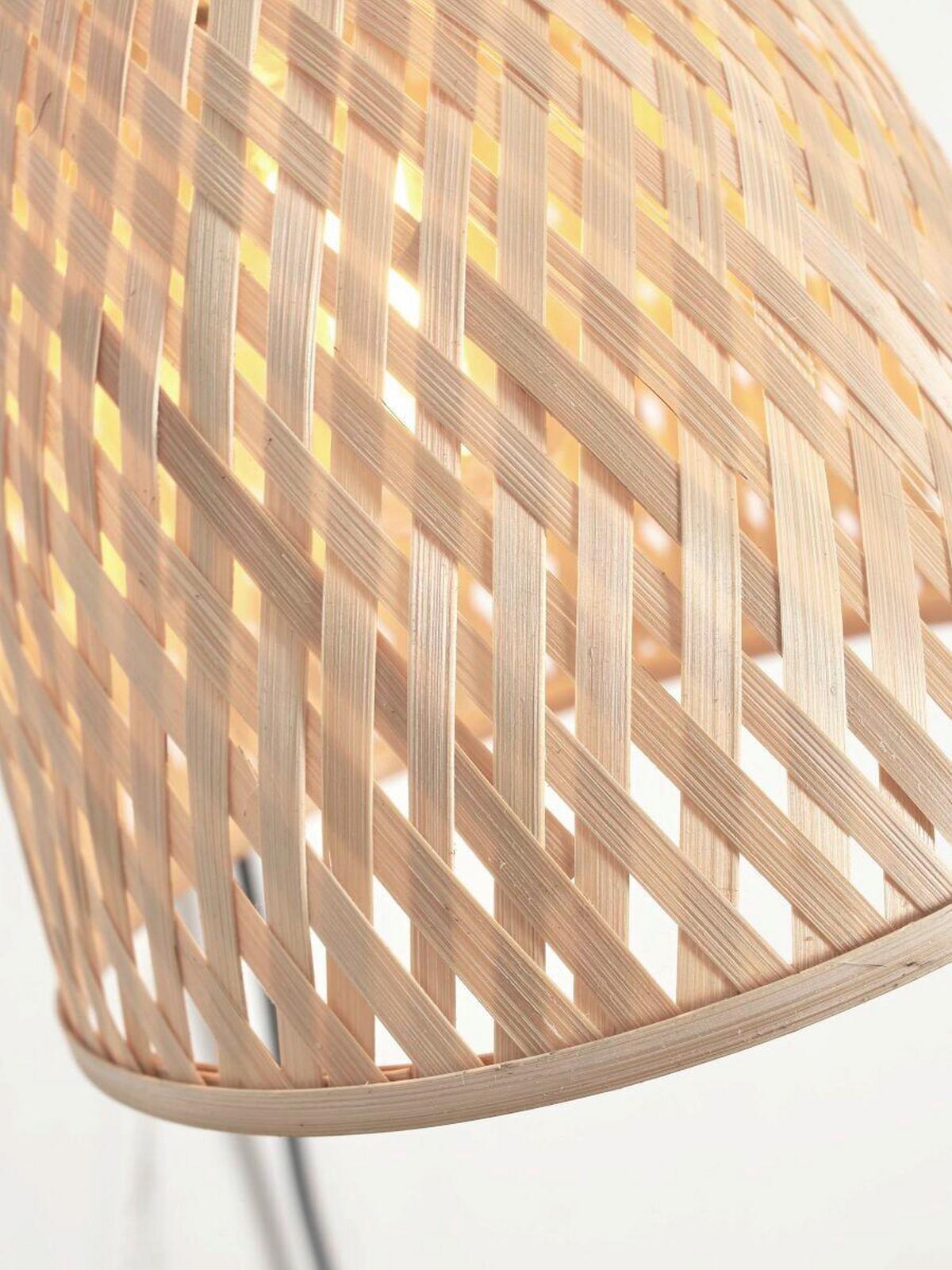 WANDLEUCHTE JAVA/W/N/15/N - Naturfarben, Trend (15/15/22cm) - Good & Mojo