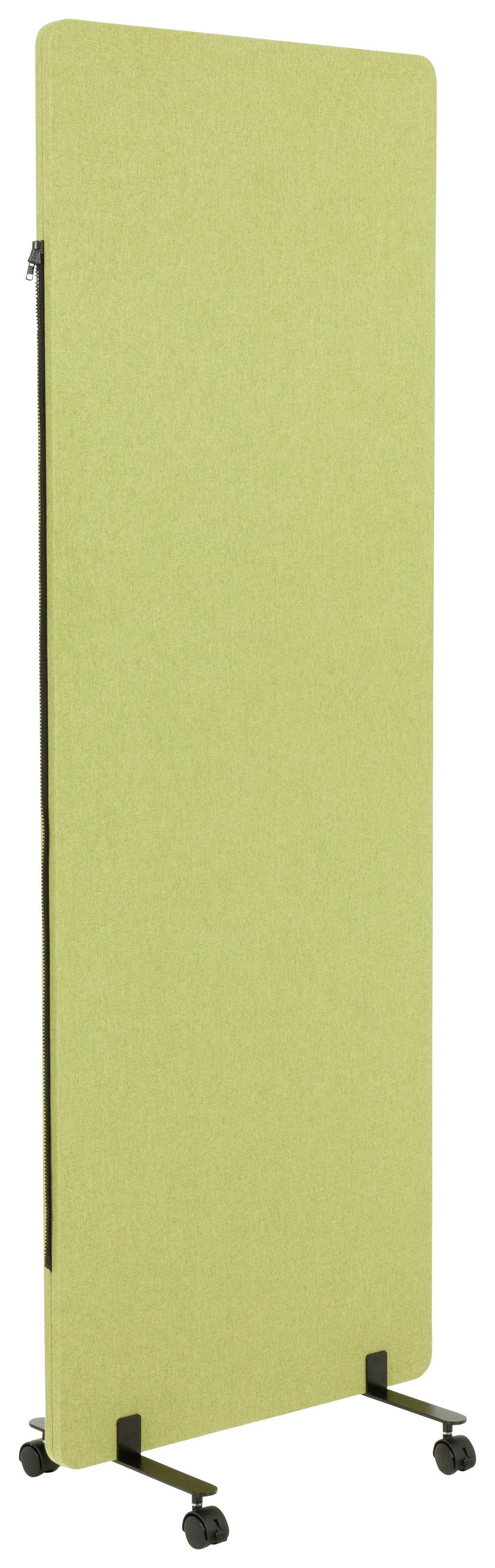 Trennwand Flexmiut - Hellgrün, Basics, Kunststoff/Textil (60/177/3cm) - MID.YOU