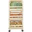 Regál Přístavný Fruits 3 Ks-set Kolečka -sb - přírodní barvy, dřevo (34/80/30cm) Regál Přístavný Fruits 3 Ks-set Kolečka -sb - přírodní barvy, dřevo (34/80/30cm)