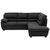 Ecksofa Nebolo Anthrazit S. 245x225cm - Anthrazit, Design, Textil (245/225cm) - Livetastic