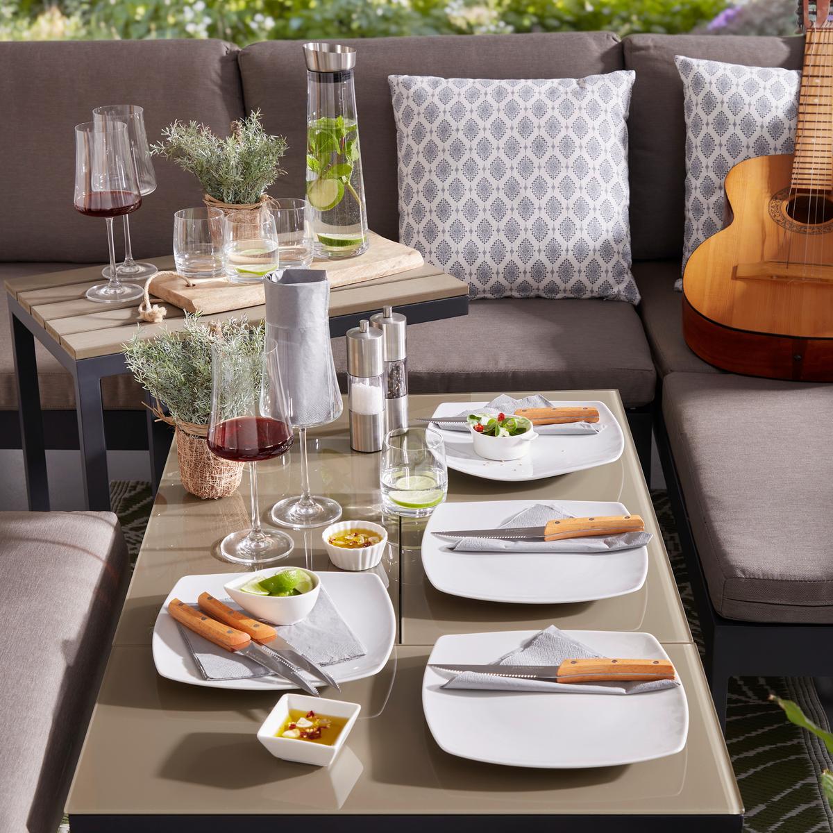 Salz- Und Pfeffermühle Collini Manuell H: Ca. 15,5 Cm - Silberfarben, KONVENTIONELL, Keramik (4,5/15,5cm) - Collini