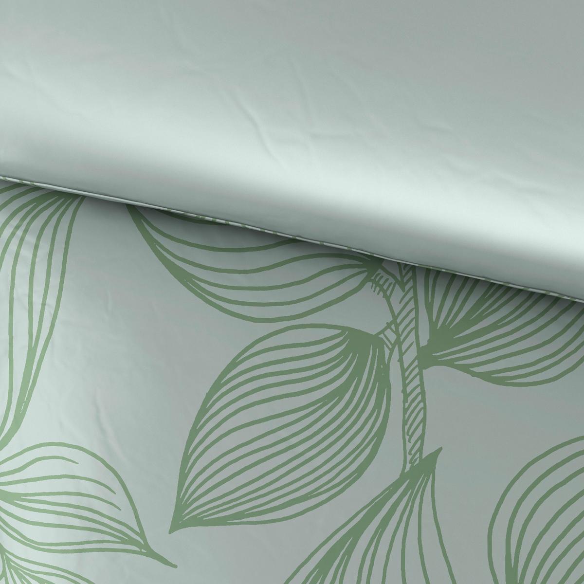 POVLEČENÍ GREEN HOUSE - zelená, textil (140/200cm) - Modern Living
