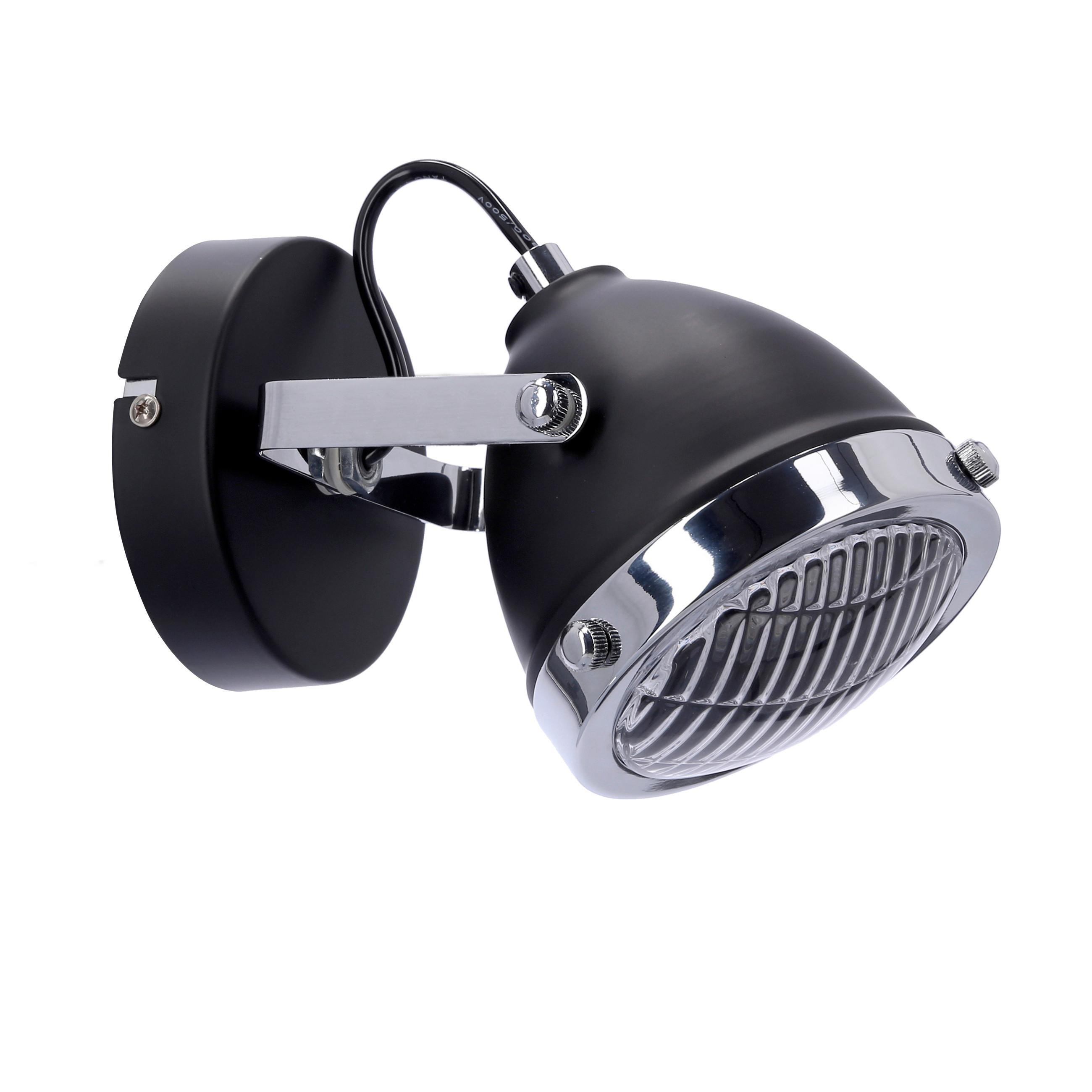 Strahler 91-13293 Crazy - Chromfarben/Transparent, Trend, Metall (19/11/12cm)