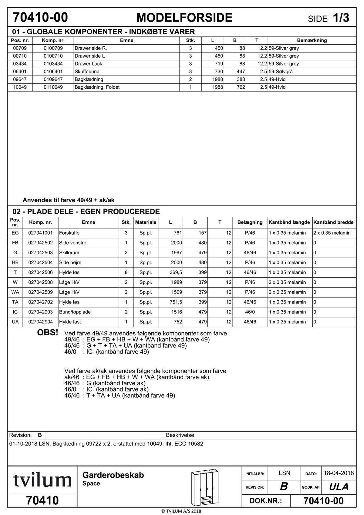Ruhásszekrény Space 154/200cm - Sonoma tölgy, Konventionell, fa (154/200,4/49,5cm)
