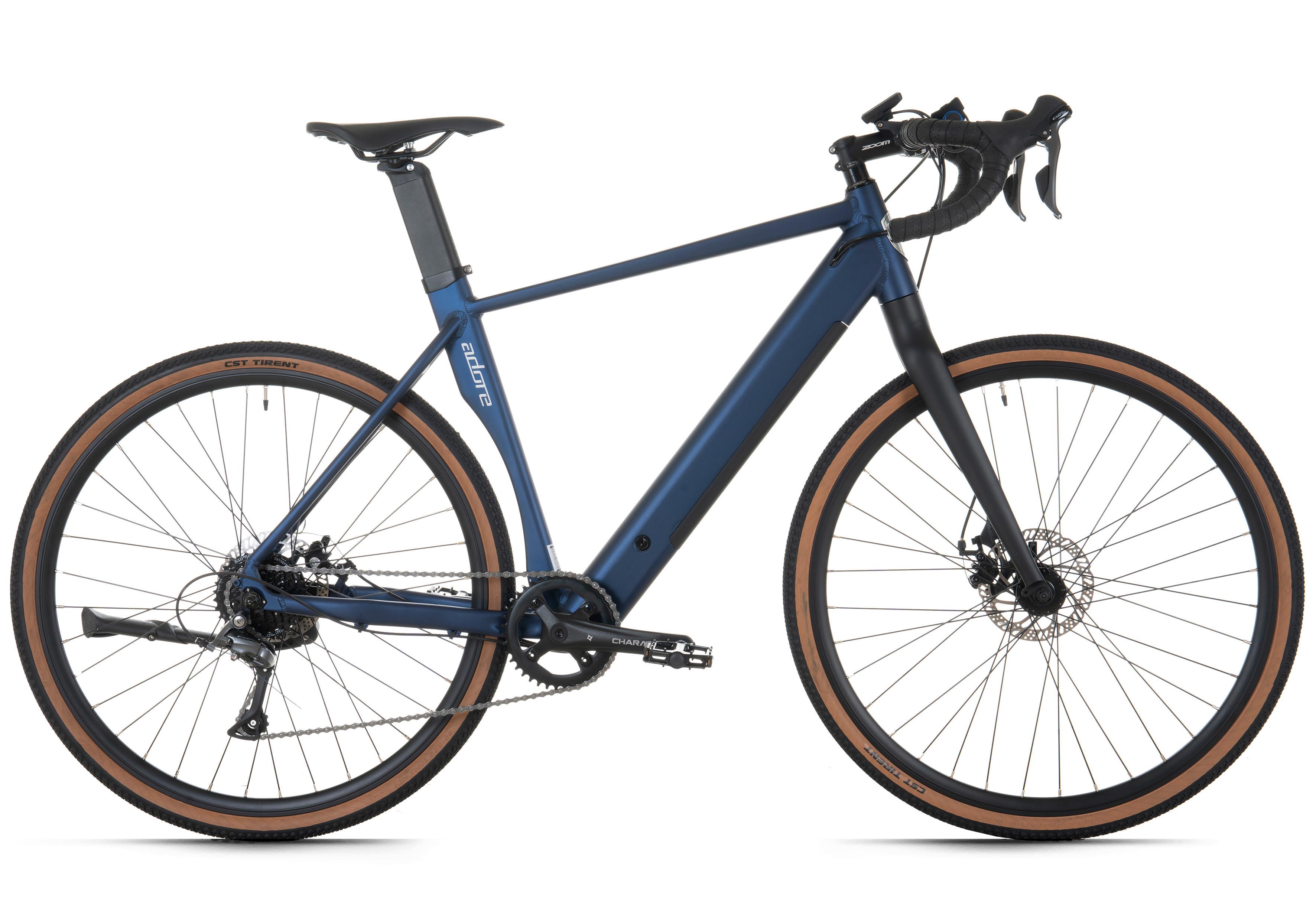 Elektrofahrrad Adore Gravel, Dunkelblau