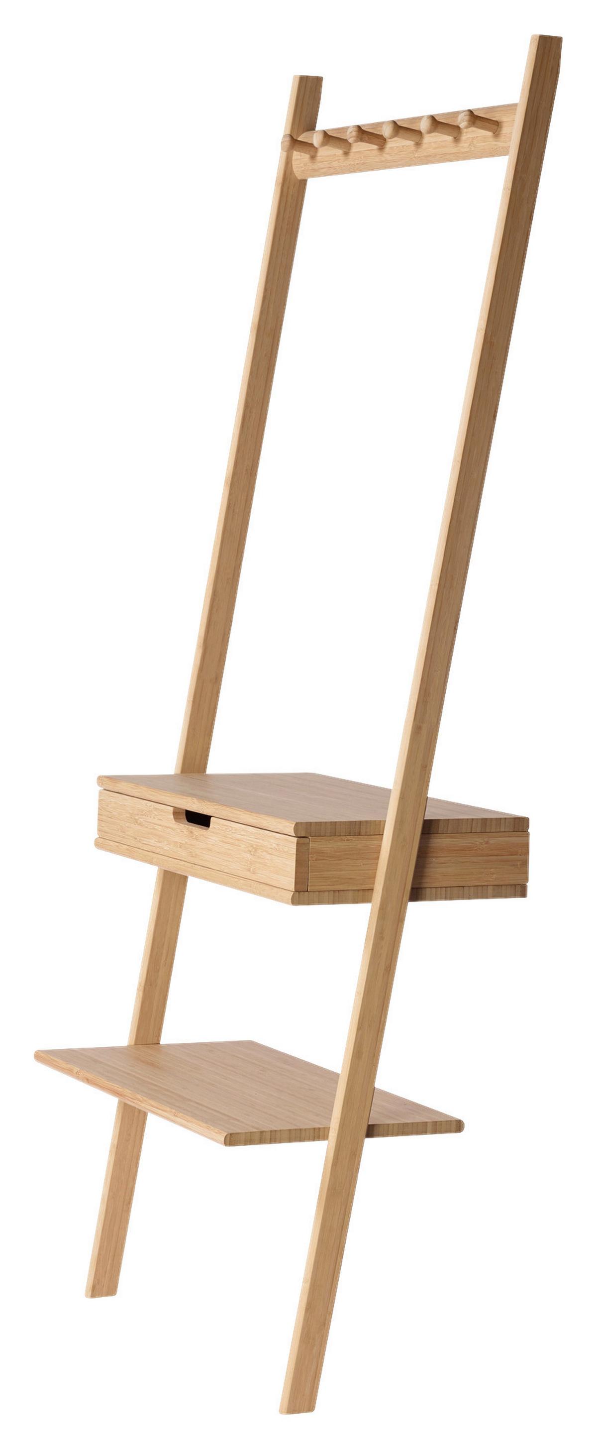 Garderobenpaneel Noble Wandständer - Naturfarben, Design, Holz (70/180/35cm) - MID.YOU