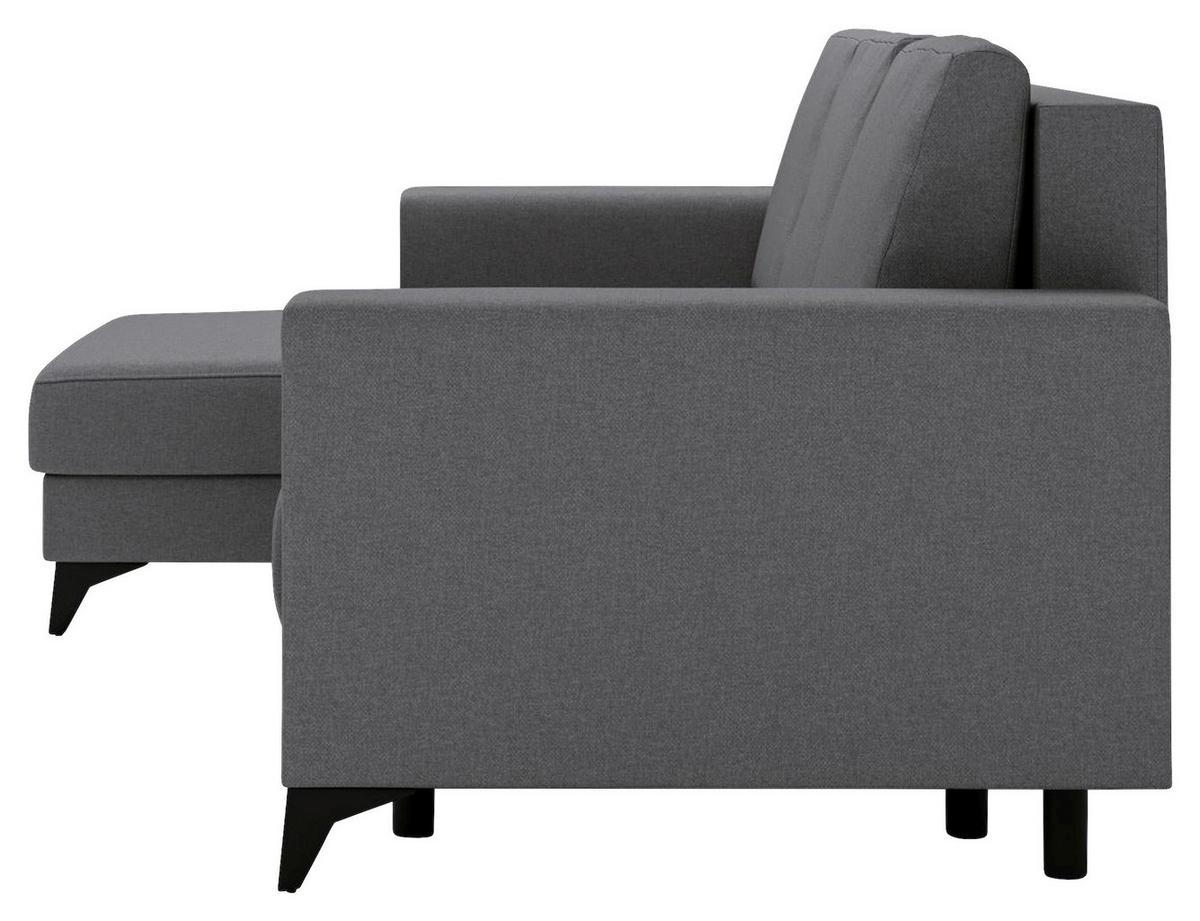 Harvey Grau S: 156x244 cm - Schwarz/Grau, Design, Textil (156/244cm) - Livetastic