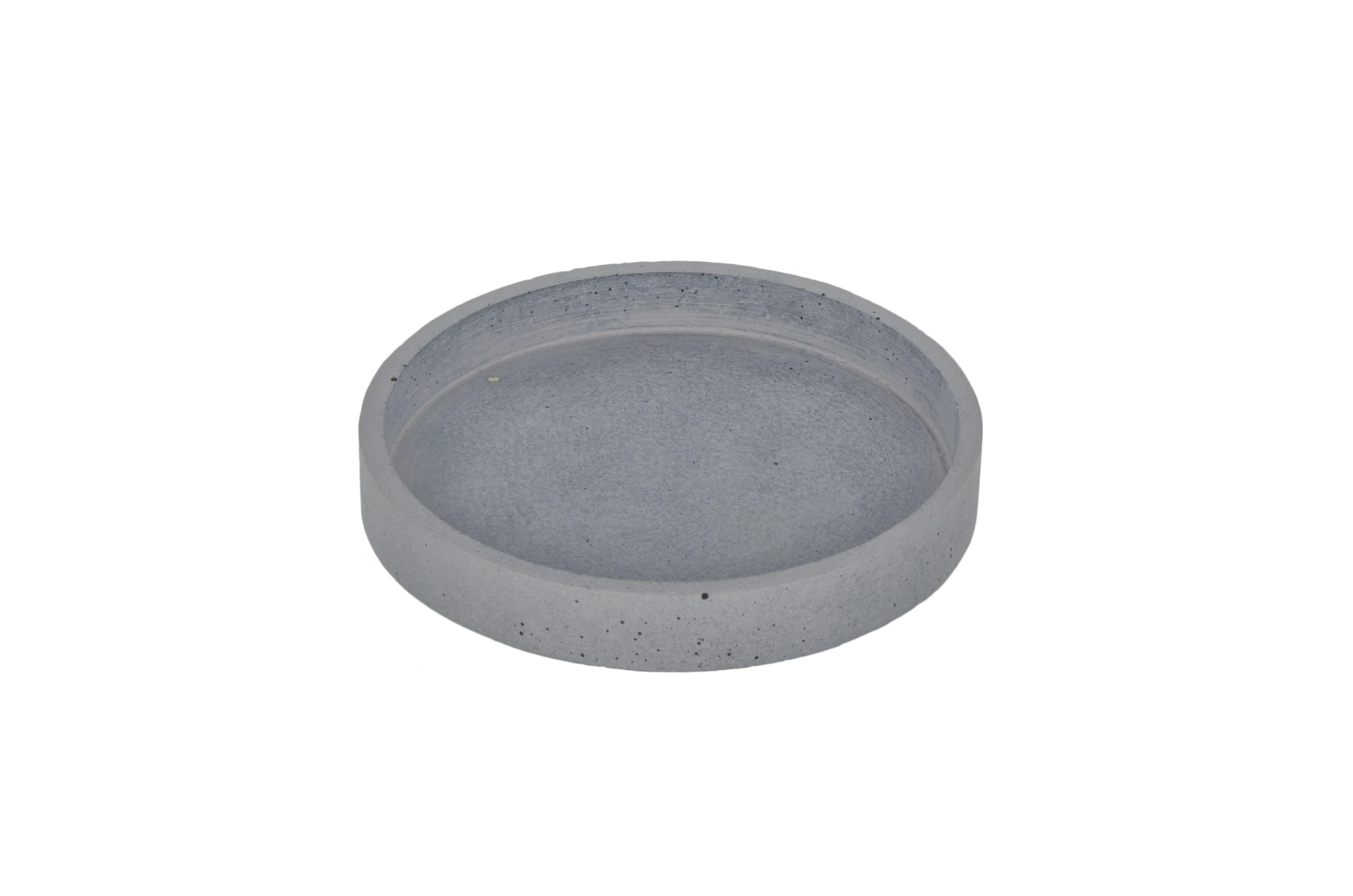 Tanier Pod Sviečku Lauren, Ø/v: 13/2 Cm - sivá, plast (13/2cm) - Modern Living