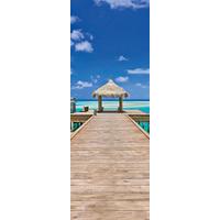 Vliestapete Beach Resort - Multicolor, Basics (100/280cm) - Komar