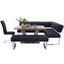 Eckbank Cres - Chromfarben/Grau, MODERN, Holz/Textil (216/177cm) Eckbank Cres - Chromfarben/Grau, MODERN, Holz/Textil (216/177cm)