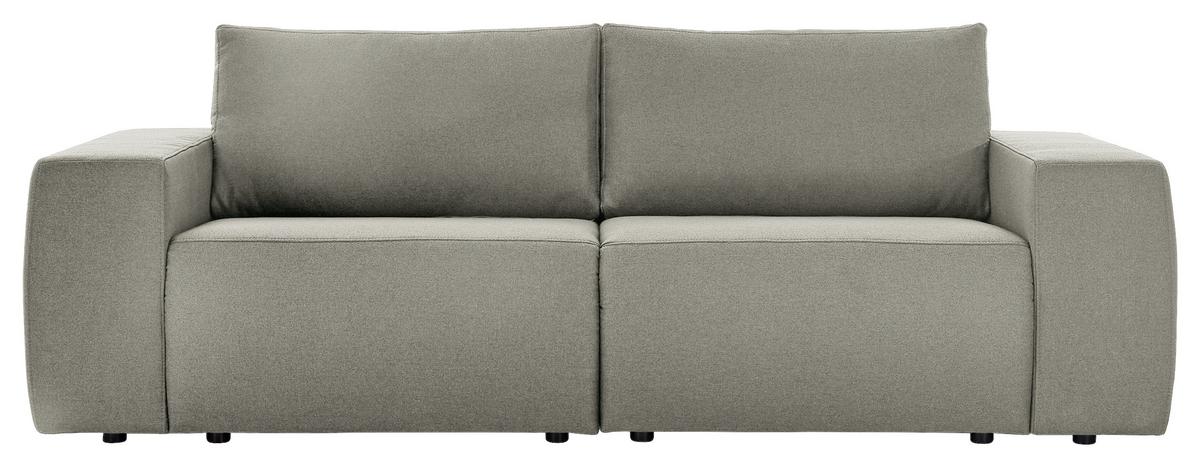 2-sitzer-sofa Looks Ii Braun - Schwarz/Braun, Design, Textil (242/87/89cm) - LOOKS by W.Joop