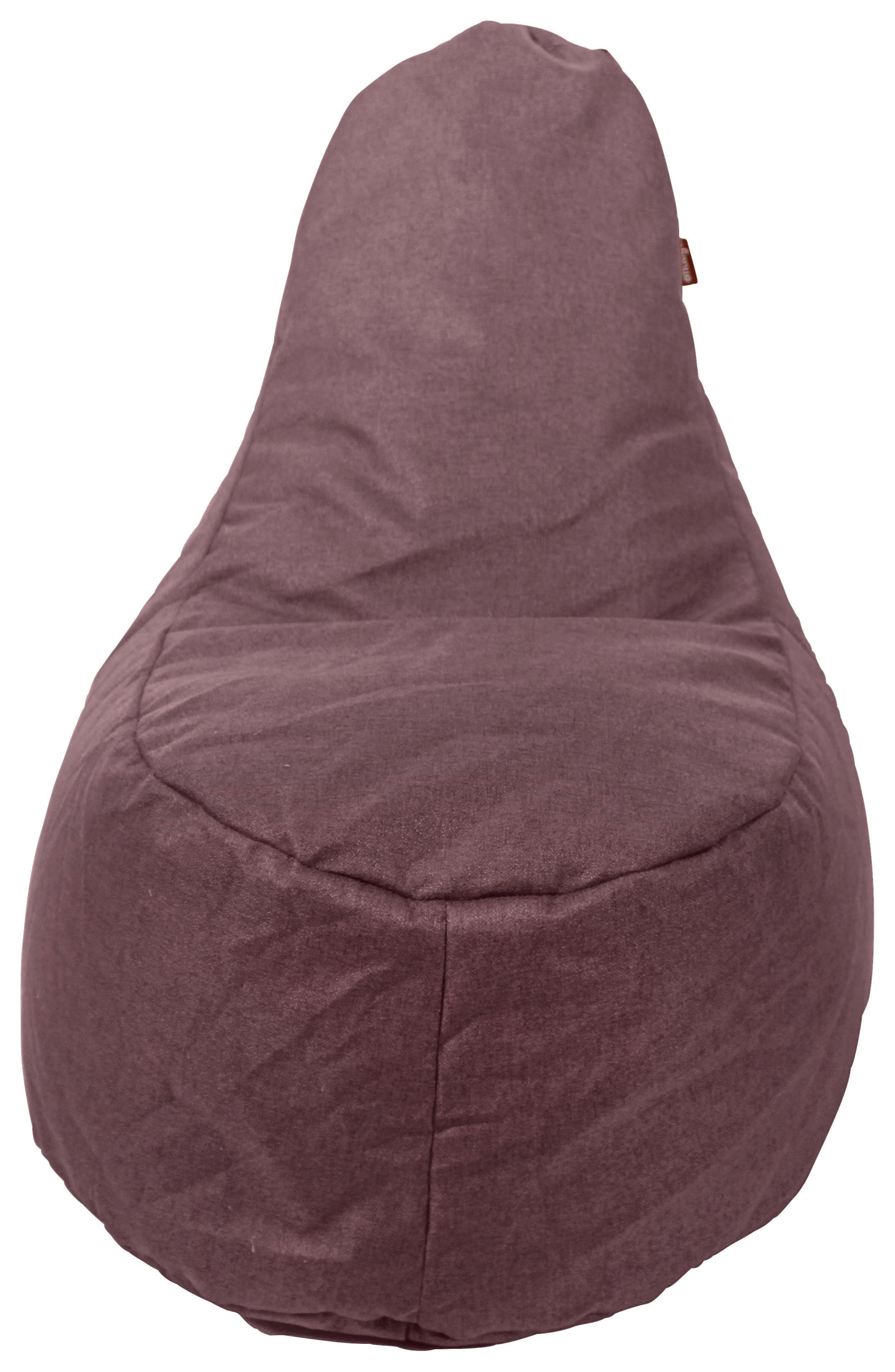 Sedací vak GOLDEN DRAM MINI - starorůžová/růžová, Moderní, textil (83/78/57cm) - Ondega