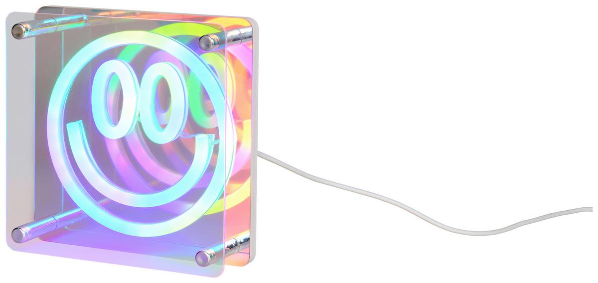 DEKORAČNÍ LED SVÍTIDLO HELGA - průhledné, Moderní, kov/plast (14,5/14,5/5cm) - Mömax