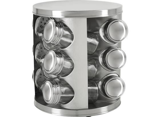 Kolotoč Na Kořenky Diana - 13-dílný - barvy nerez oceli, kov/sklo (17/19,8cm) - Mömax modern living Kolotoč Na Kořenky Diana - 13-dílný - barvy nerez oceli, kov/sklo (17/19,8cm) - Mömax modern living