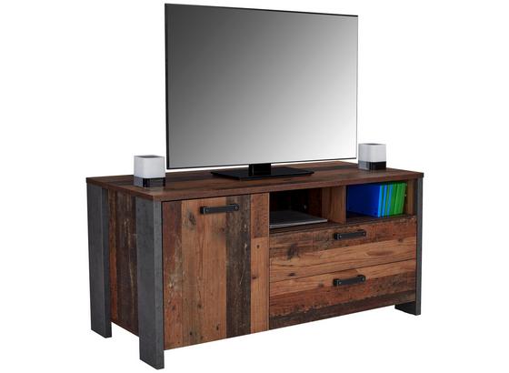Tv Díl Clif - tmavě šedá, Moderní, kov/kompozitní dřevo (142/64/52cm) Tv Díl Clif - tmavě šedá, Moderní, kov/kompozitní dřevo (142/64/52cm)