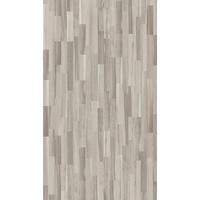 Laminatboden Akazie Grau Seidenmatt - Hellgrau/Grau, KONVENTIONELL, Holzwerkstoff (128,5/19,4/0,7cm) - Parador