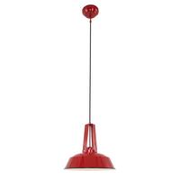 Pendelleuchte Eden - Rot, Trend, Metall (42/45-200/42cm)