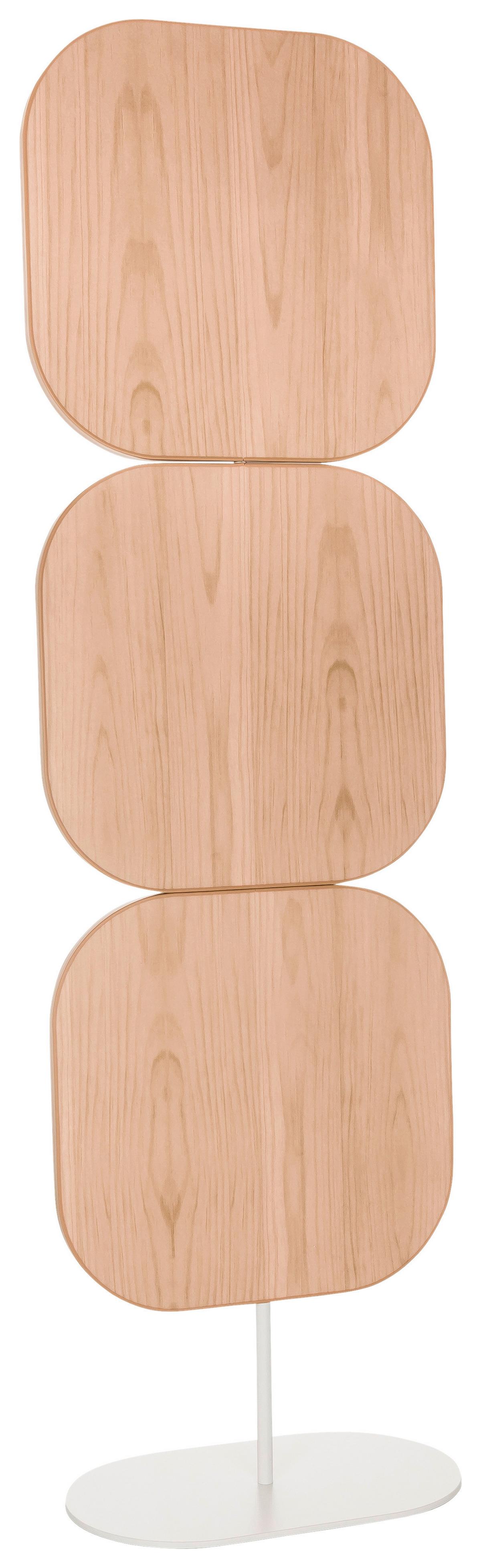 Trennwand Flexmiut W - Beige, Basics, Kunststoff/Metall (50/175/30cm) - MID.YOU