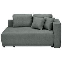 Chaiselongue Nello - Schwarz/Grau, KONVENTIONELL, Textil (171/73/93cm) - MID.YOU